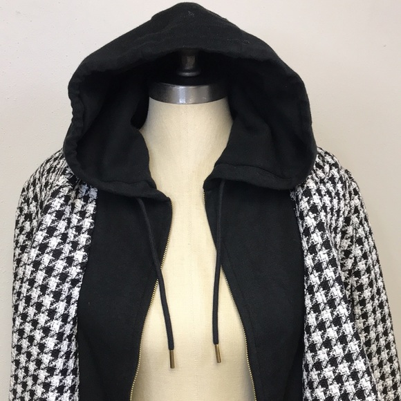 NEW!!! Express Hooded Coat - Picture 8 of 12